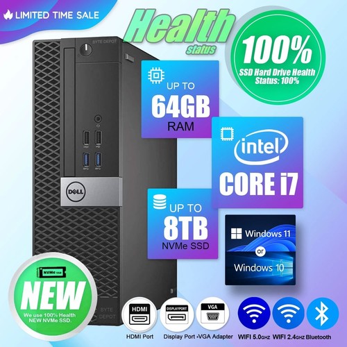 Dell desktop computer up - computer, pc