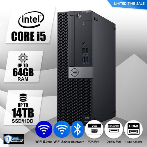 Dell desktop computer - desktop, i5,up